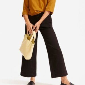 Everlane Size 2 Black Wide Leg Jeans